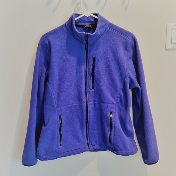 Lands' End Jackets & Coats Lands End Fleece Jacket Size Large